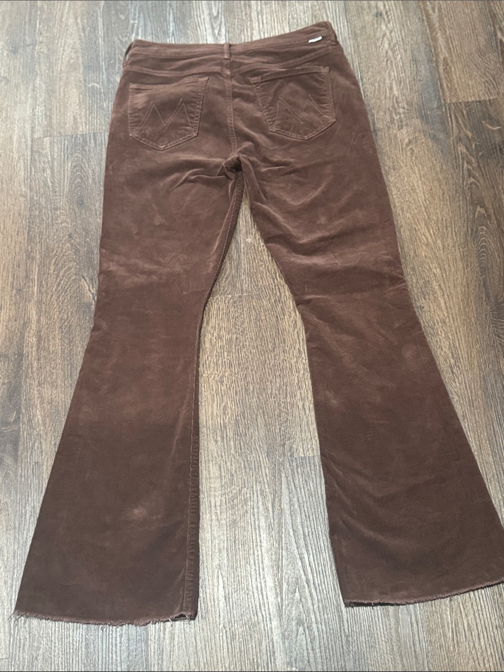 MOTHER,The Weekender Fray Slim Straight Jeans . Soft corduroy . - Picture 6 of 15